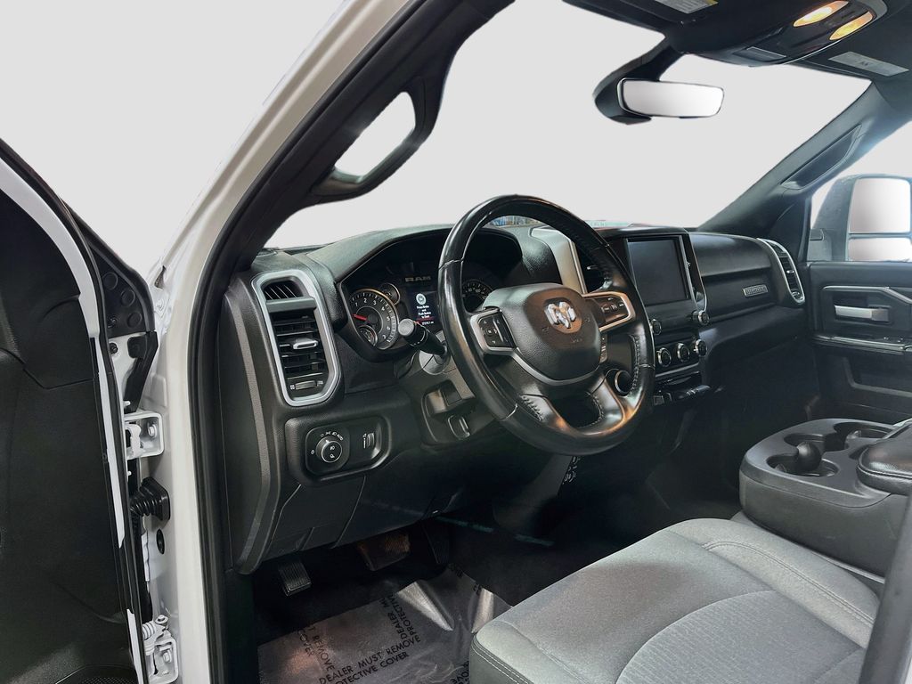 Used 2024 Bright White Clearcoat Ram Big Horn image 9