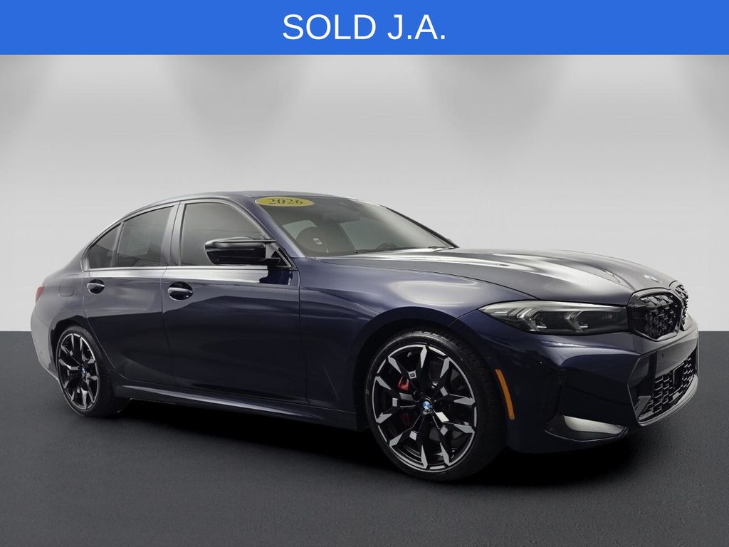Tanzanite Blue II Metallic 2026 BMW 3 Series M340i RWD Sedan Rear-Wheel Drive 8-Speed Automatic