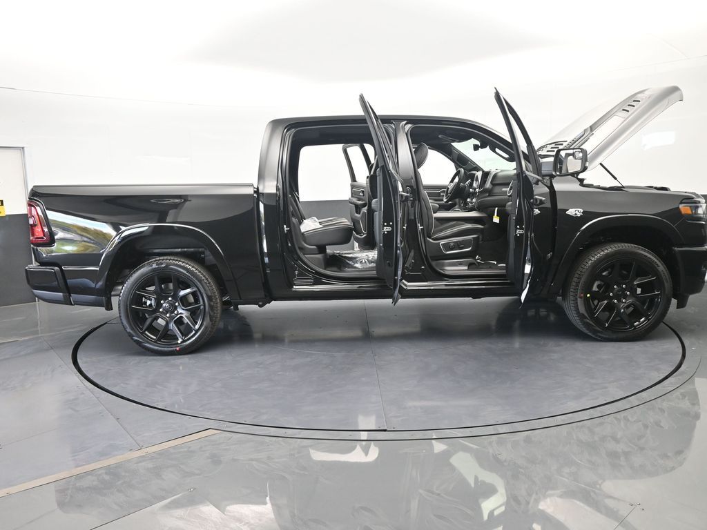 New 2026 Diamond Black Crystal Pearlcoat Ram Laramie image 72