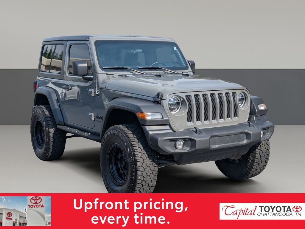 Gray Clearcoat 2022 Jeep Wrangler SUV / Crossover Four-Wheel Drive 8-Speed Automatic