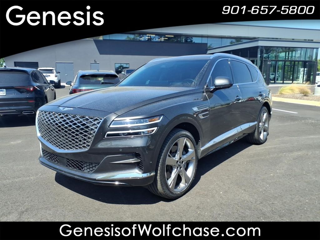 Makalu Gray 2024 Genesis GV80 3.5T AWD SUV / Crossover All-Wheel Drive 8-Speed Automatic