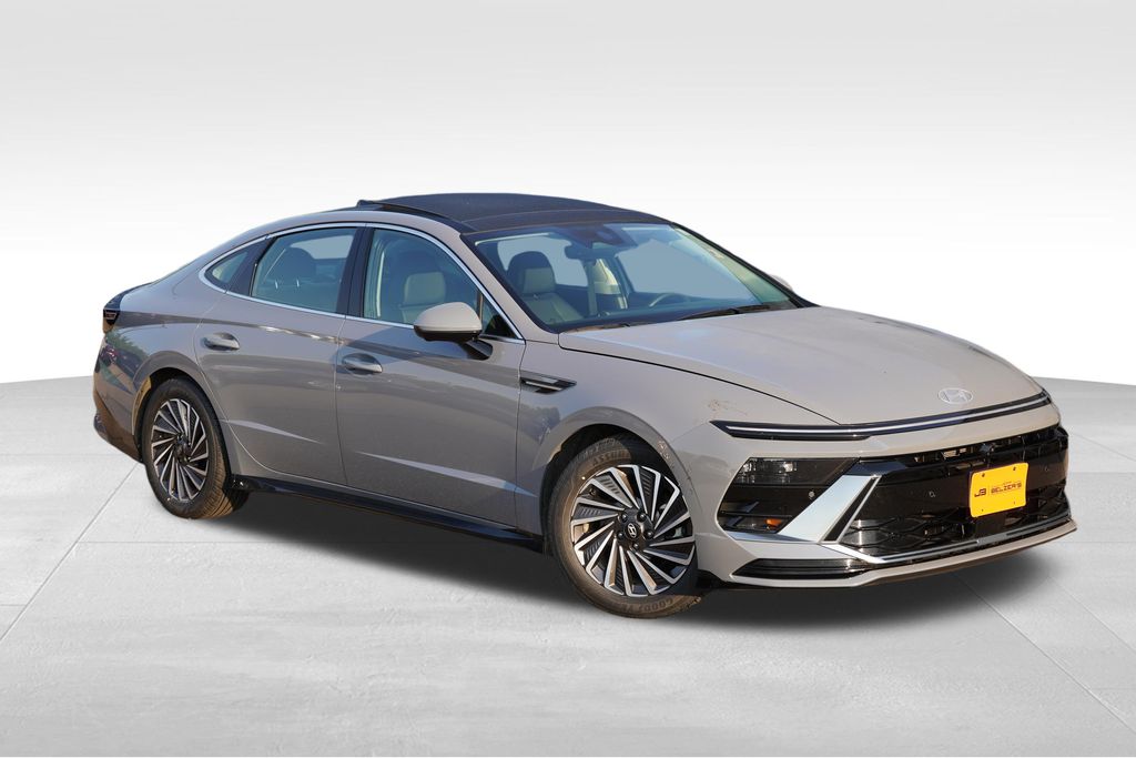 Transmission Blue 2024 Hyundai Sonata Hybrid Sedan Front-Wheel Drive 6-Speed Automatic