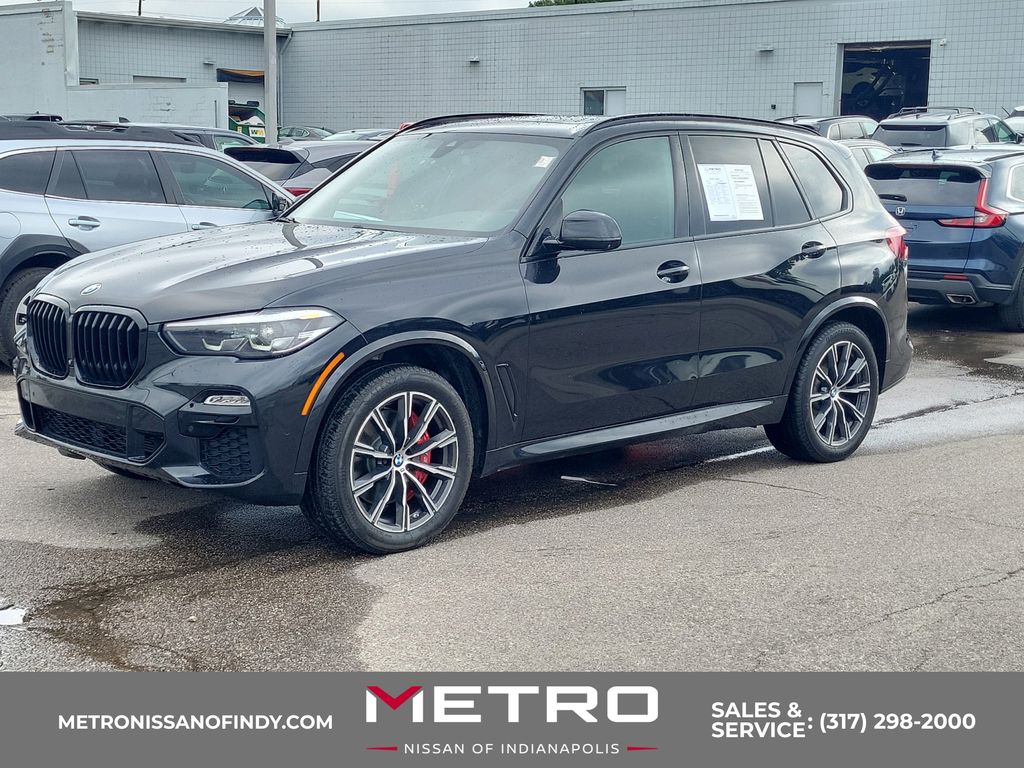 Black Sapphire Metallic 2021 BMW X5 SUV / Crossover All-Wheel Drive 8-Speed Automatic