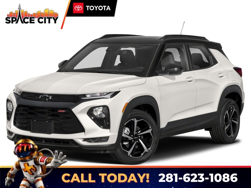 Gray (Steel Metallic) 2022 Chevrolet Trailblazer SUV / Crossover Four-Wheel Drive 9-Speed Automatic