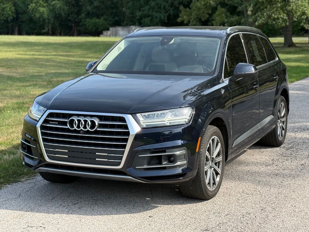 Ink Blue 2017 Audi Q7 SUV / Crossover All-Wheel Drive 8-Speed Automatic