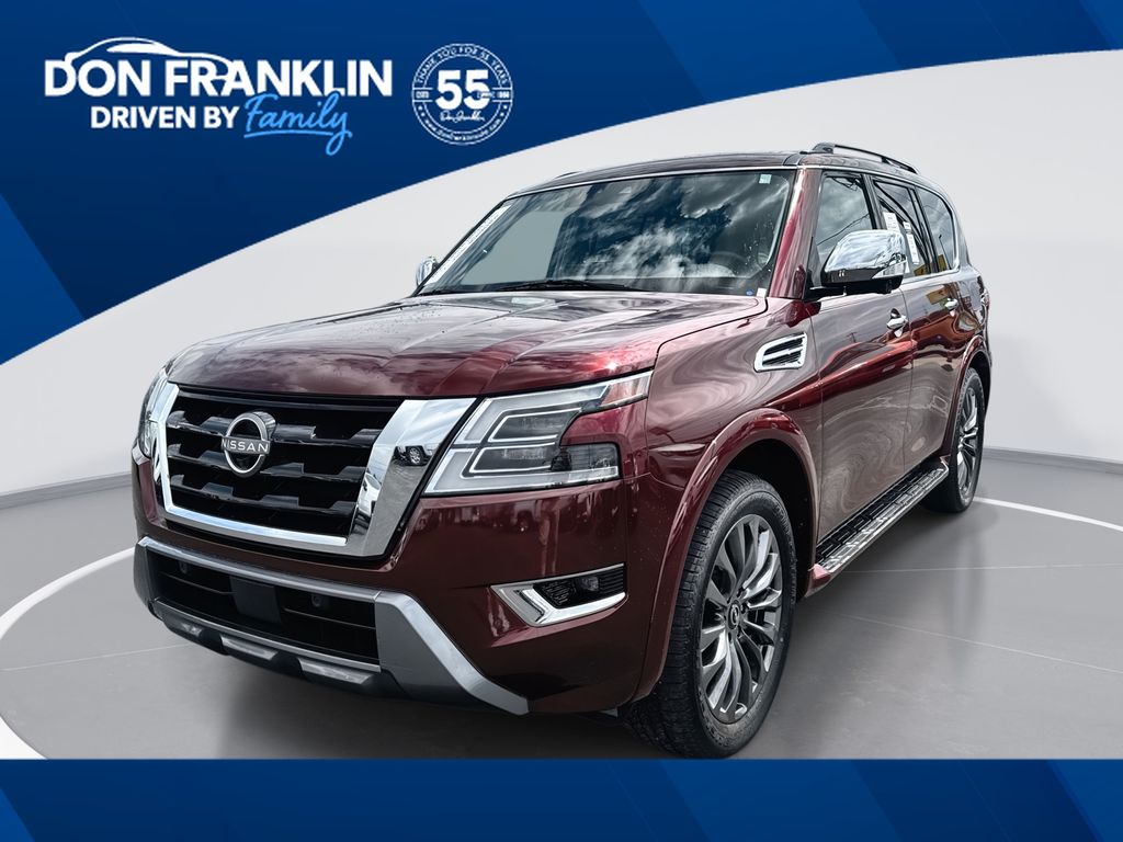 2023 Nissan Armada Platinum Captains Chairs's photo