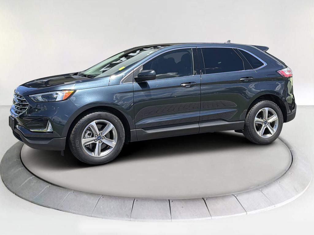 Blue Metallic 2022 Ford Edge SUV / Crossover All-Wheel Drive 8-Speed Automatic