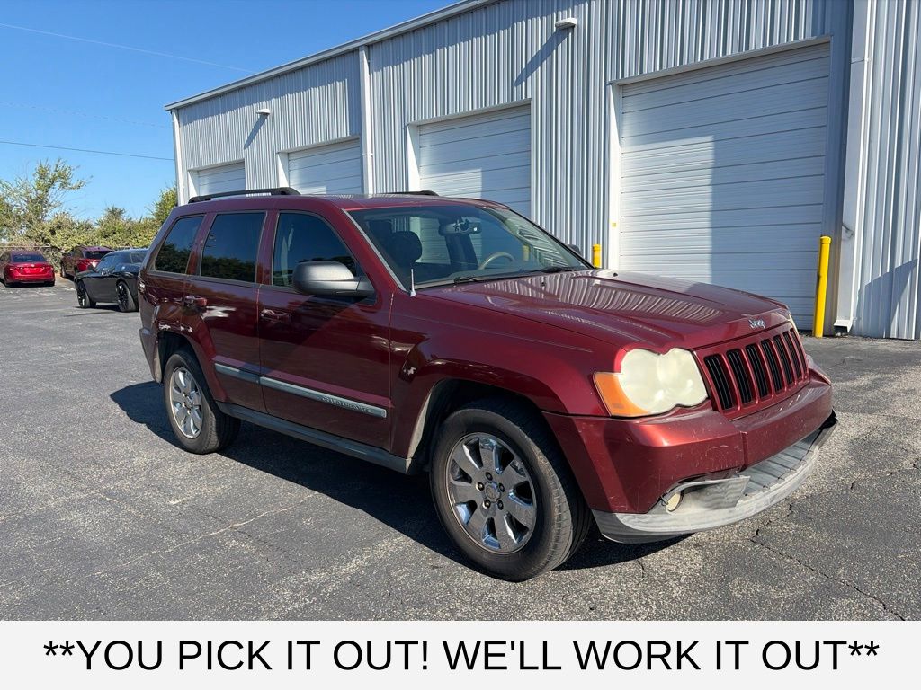Red Rock Crystal Pearlcoat 2008 Jeep Grand Cherokee SUV / Crossover 4X2 5-Speed Automatic