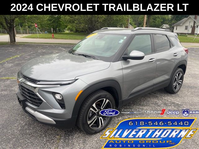 Sterling Gray Metallic 2024 Chevrolet Trailblazer SUV / Crossover Four-Wheel Drive 9-Speed Automatic