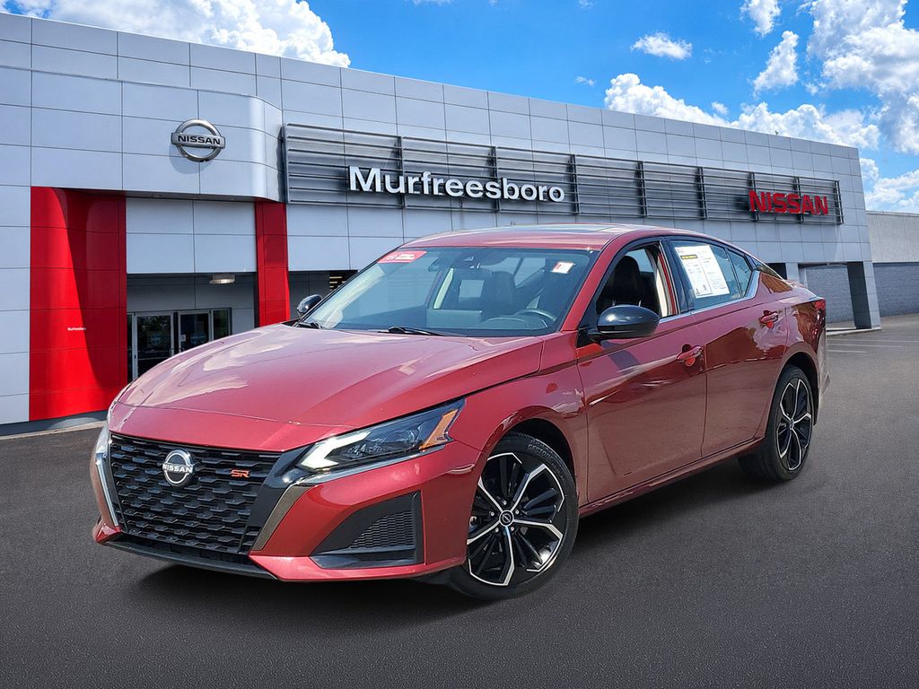 Red (Scarlet Ember) 2025 Nissan Altima Sedan All-Wheel Drive Continuously Variable Transmission