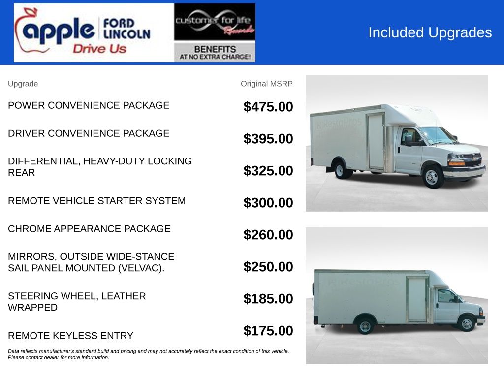 2023 Chevrolet Express Cutaway Work Van