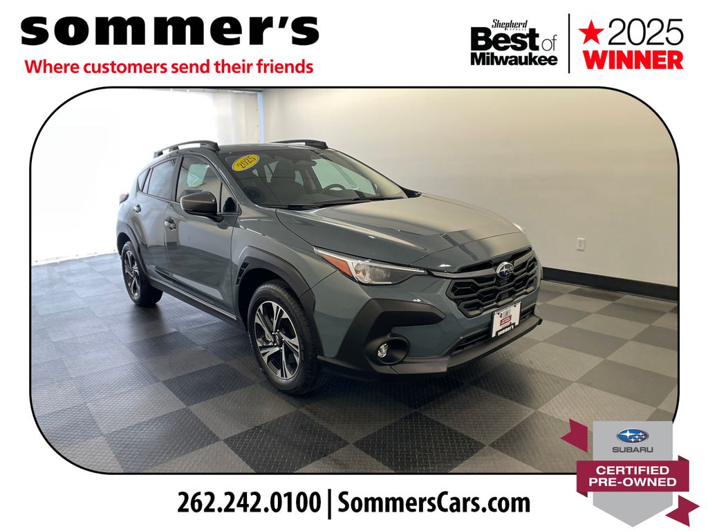Offshore Blue Metallic 2025 Subaru Crosstrek SUV / Crossover All-Wheel Drive Continuously Variable Transmission