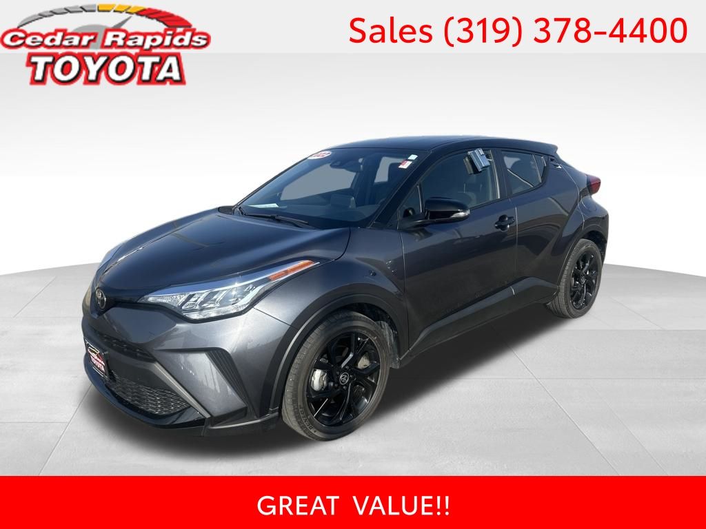 Gray 2022 Toyota C-HR Nightshade FWD SUV / Crossover Front-Wheel Drive Continuously Variable Transmission