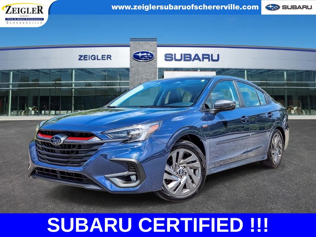 Cosmic Blue Pearl 2025 Subaru Legacy Sedan All-Wheel Drive Continuously Variable Transmission