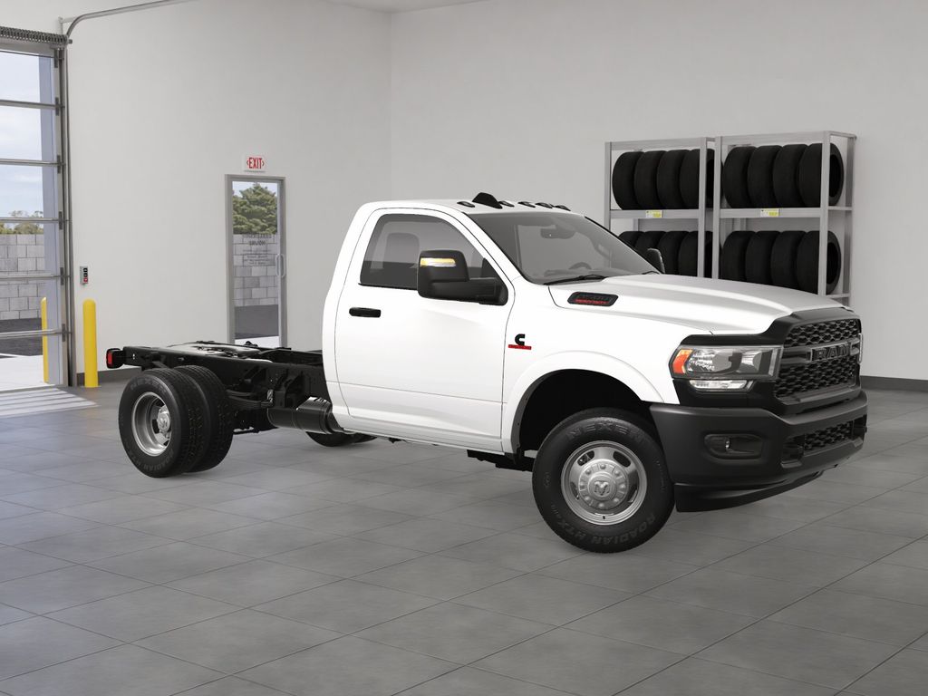 New 2024 Bright White Clearcoat Ram Tradesman image 7