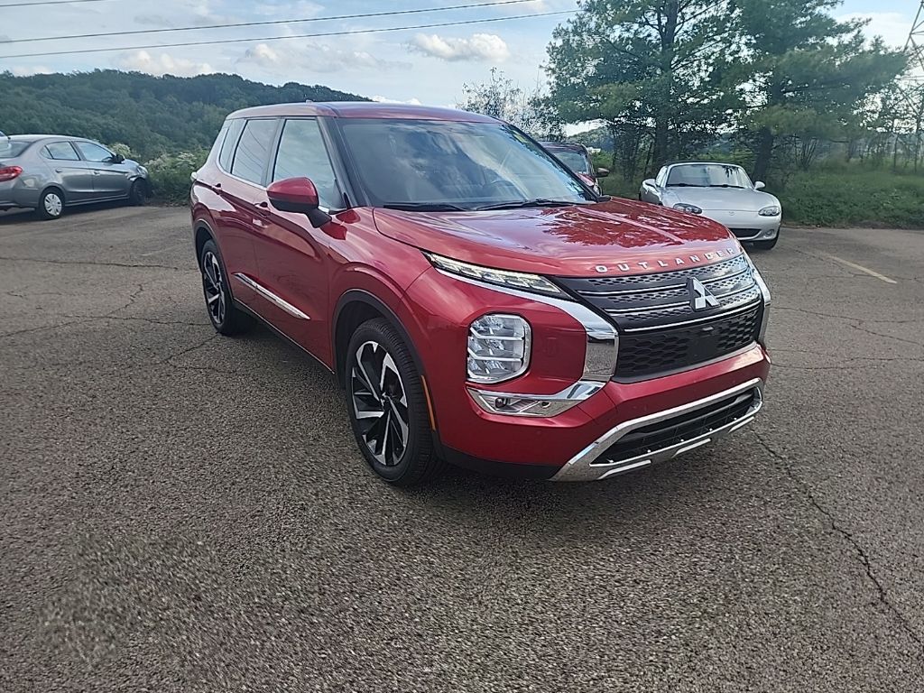 Red Diamond 2022 Mitsubishi Outlander SUV / Crossover All-Wheel Drive Continuously Variable Transmission