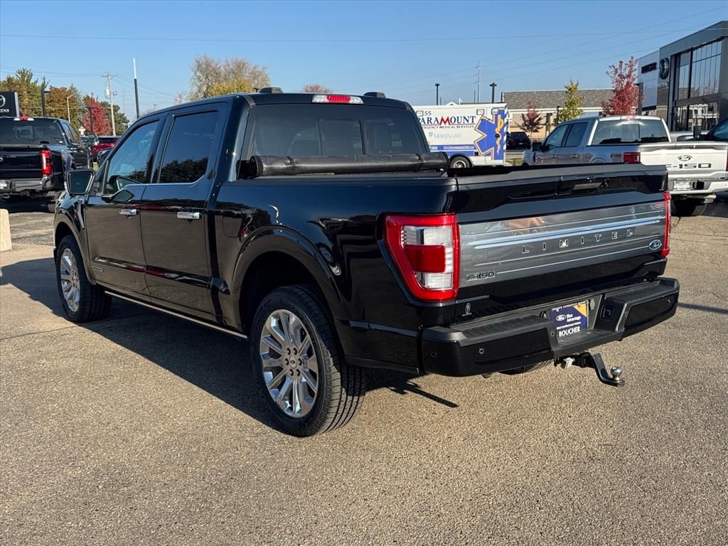 Certified Used 2023 Agate Black Metallic Ford Limited image 4