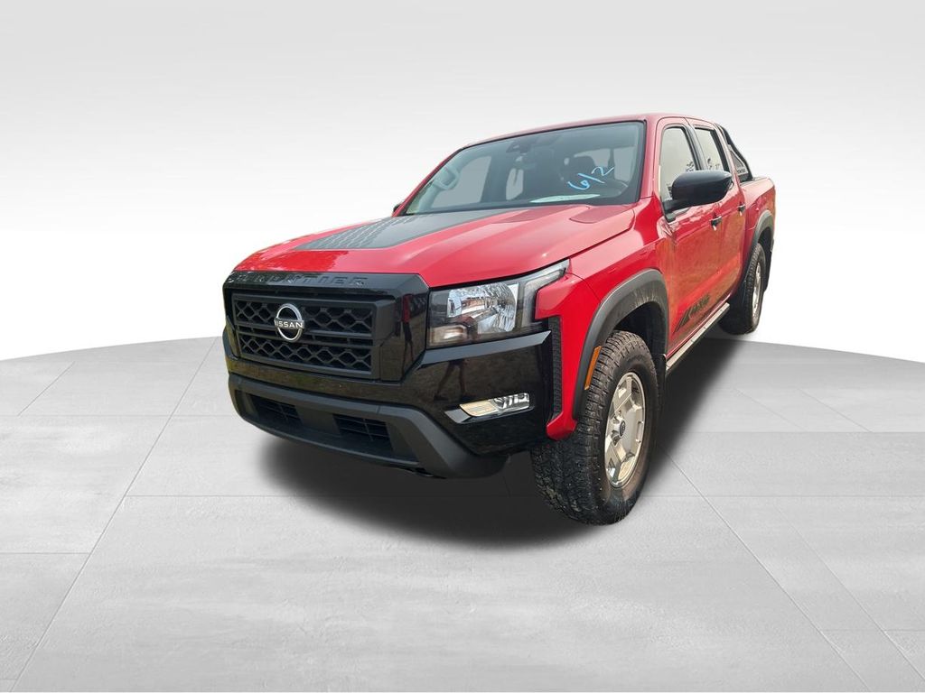 2024 Red Alert Nissan Frontier SV 4X4 Truck
