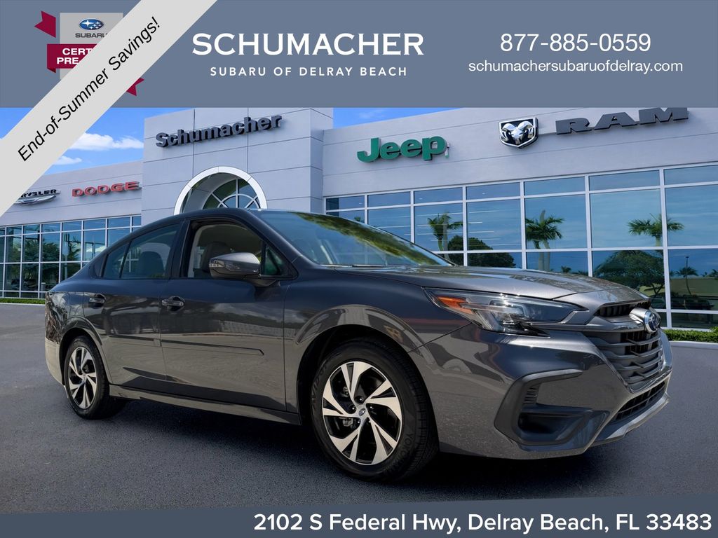 Magnetite Gray Metallic 2024 Subaru Legacy Sedan All-Wheel Drive Continuously Variable Transmission