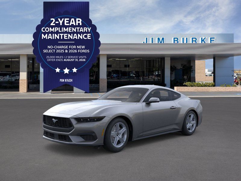 Carbonized Gray Metallic 2026 Ford Mustang Coupe Rear-Wheel Drive Automatic