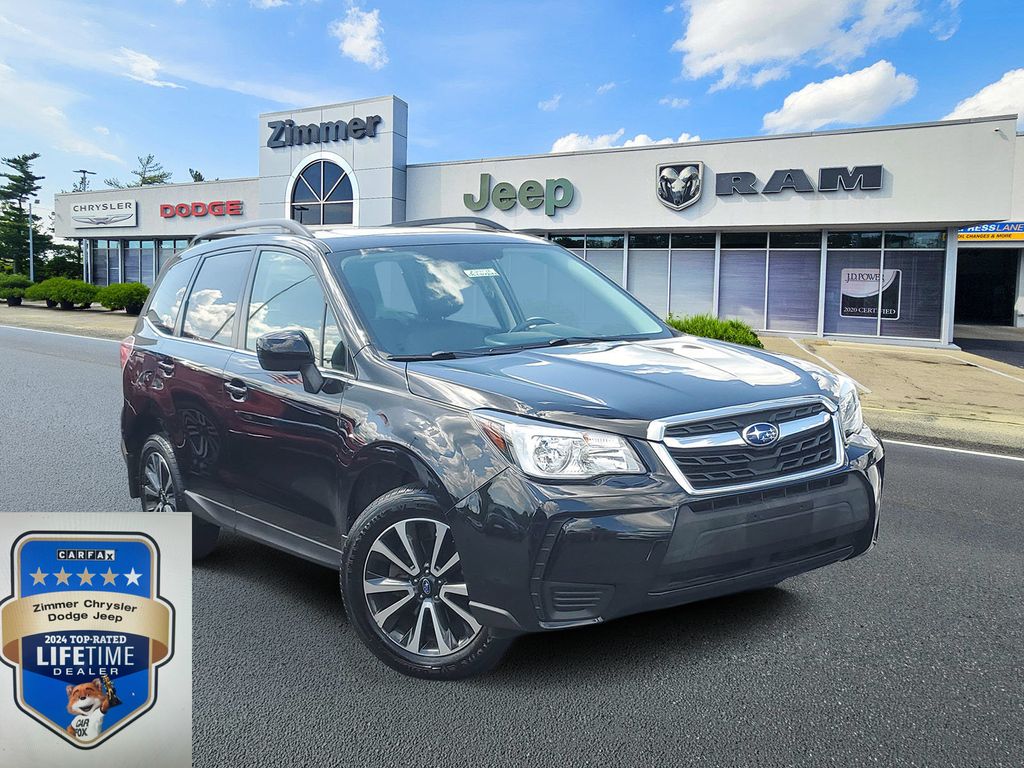 Crystal Black Silica 2018 Subaru Forester SUV / Crossover All-Wheel Drive Continuously Variable Transmission