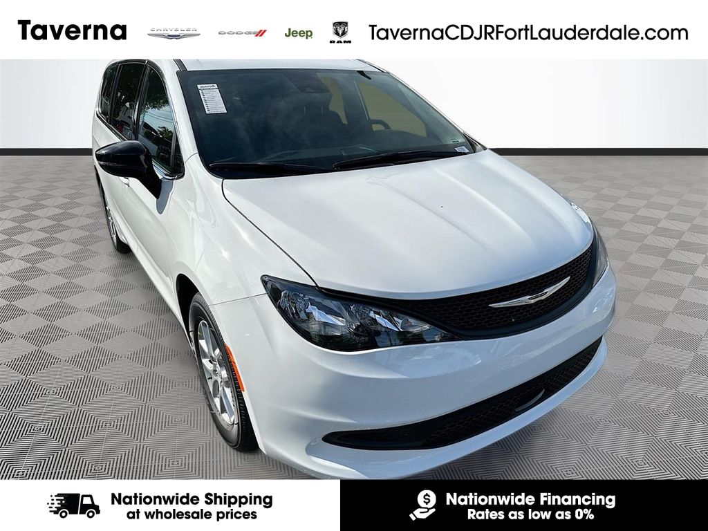 Bright White Clearcoat 2026 Chrysler Voyager LX FWD Minivan Front-Wheel Drive 9-Speed Automatic
