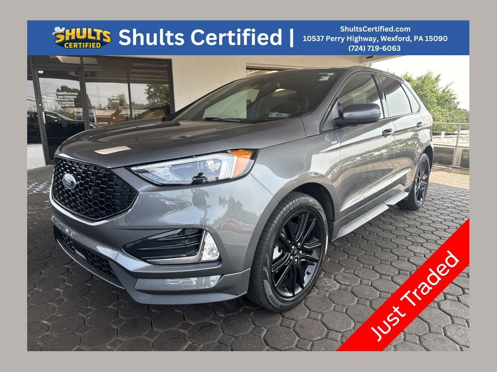 Gray Metallic 2023 Ford Edge SUV / Crossover All-Wheel Drive 8-Speed Automatic