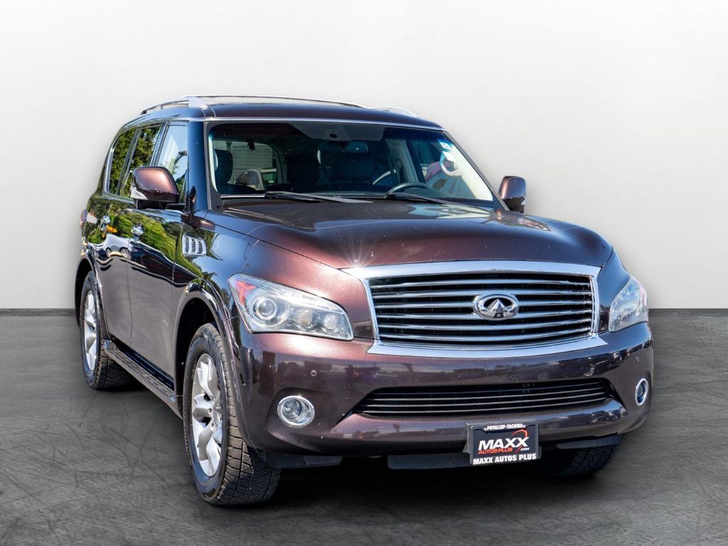 Dark Currant 2011 INFINITI QX56 SUV / Crossover Four-Wheel Drive 7-Speed Automatic