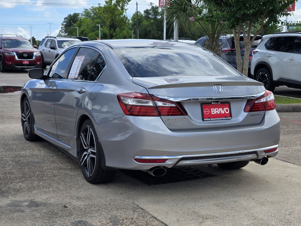 2017 Honda Accord Sport Silver at Genesis of Spring