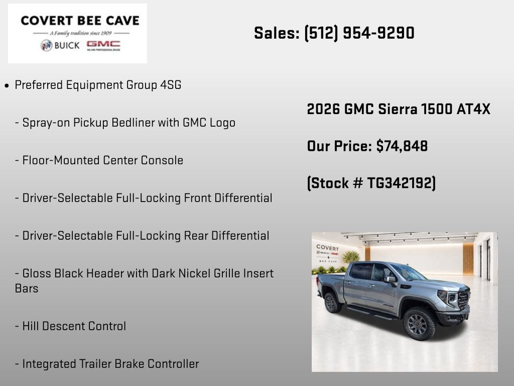 New 2026 Silver GMC AT4X image 21