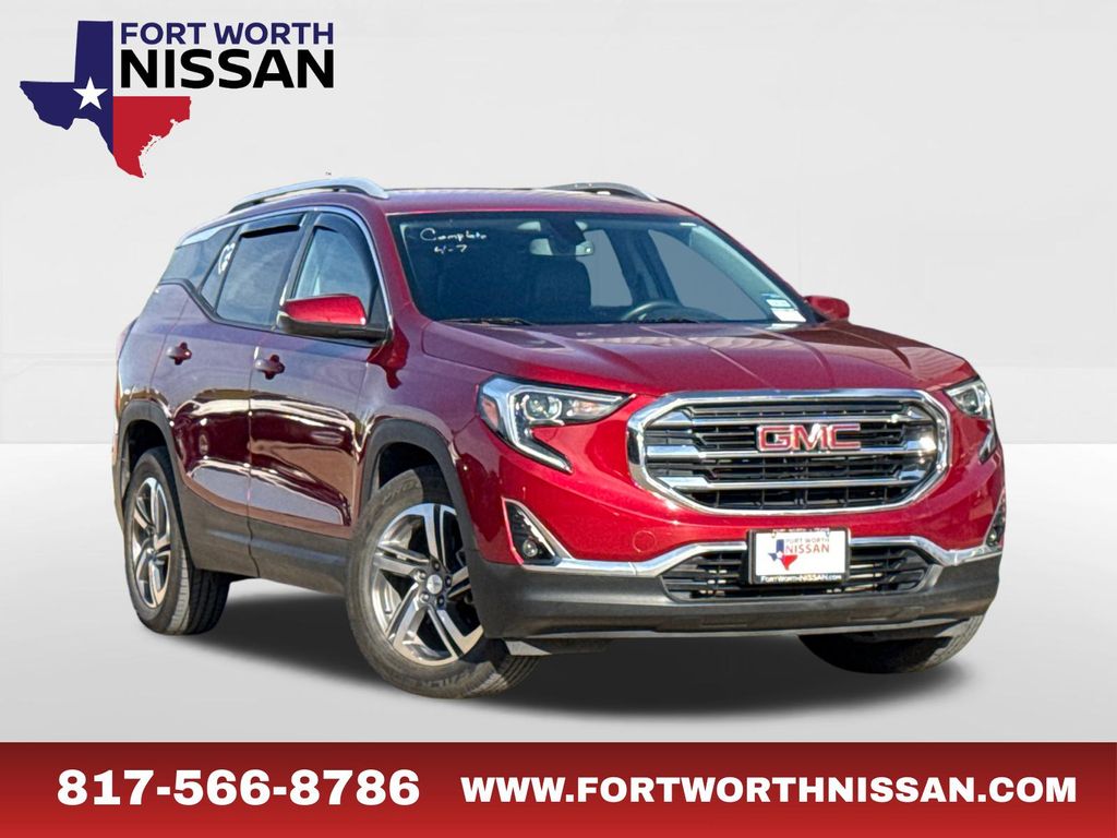 Red Quartz Tintcoat 2019 GMC Terrain SLT AWD SUV / Crossover Four-Wheel Drive 9-Speed Automatic