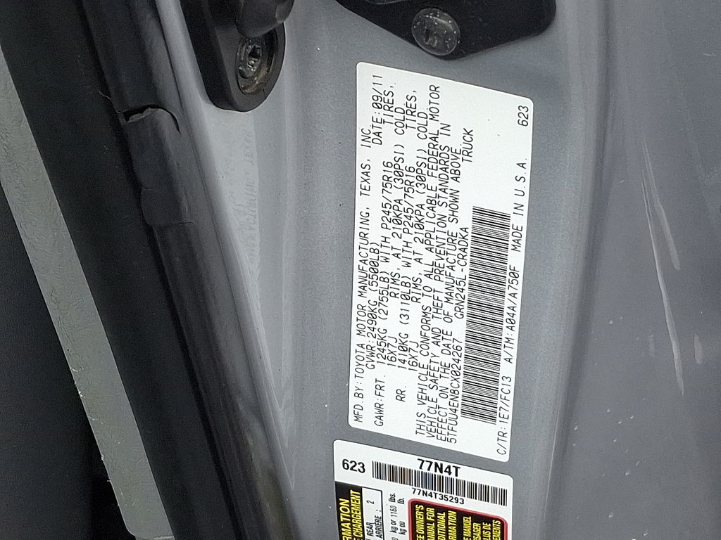 Thumbnail: 2012 Toyota Tacoma - 30