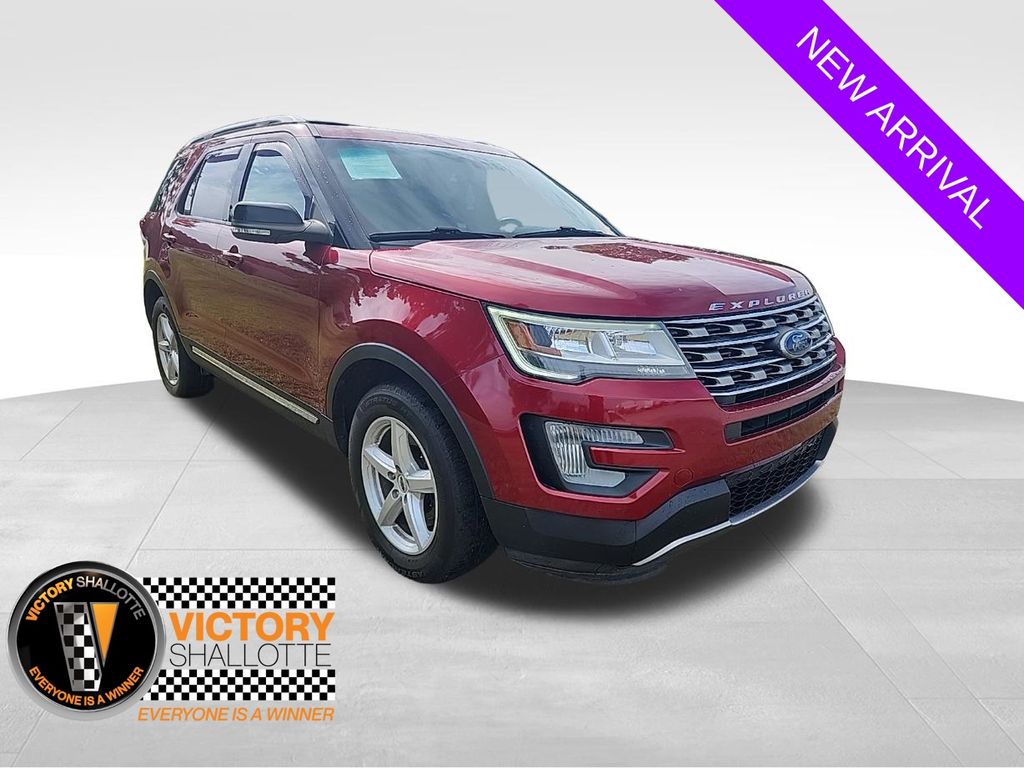 Ruby Red Metallic 2017 Ford Explorer SUV / Crossover All-Wheel Drive 6-Speed Automatic