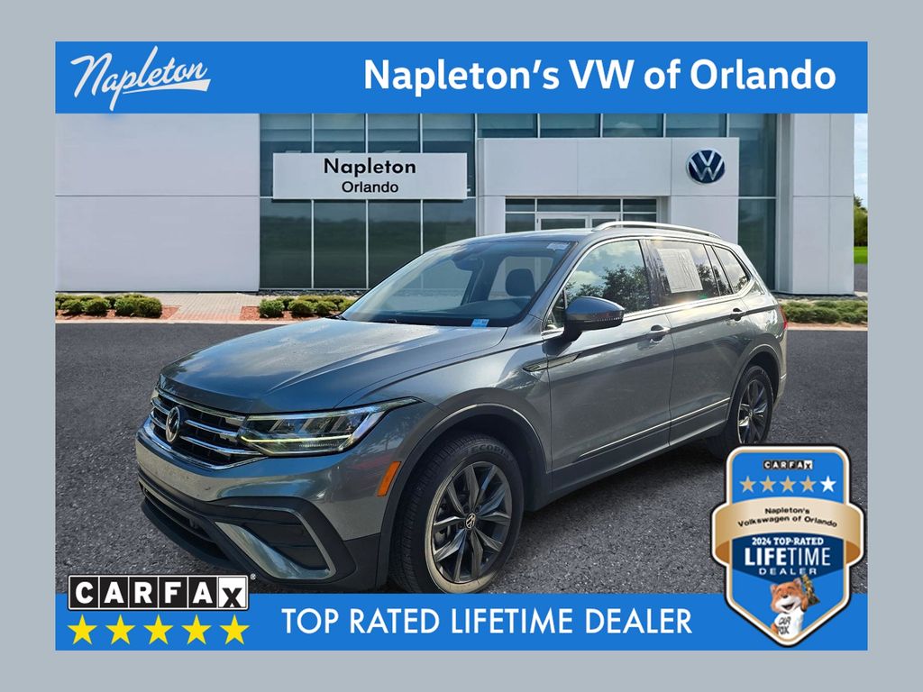 Gray 2023 Volkswagen Tiguan SE FWD SUV / Crossover Front-Wheel Drive 8-Speed Automatic