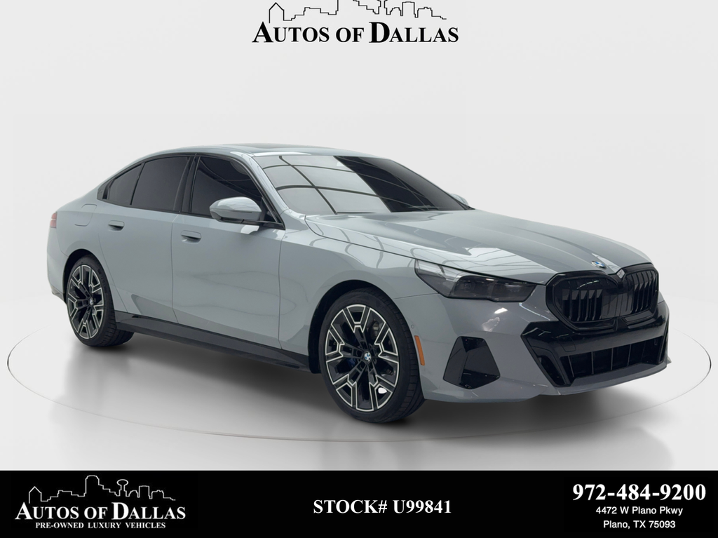 Gray (Brooklyn Grey Metallic) 2026 BMW 5 Series Sedan Rear-Wheel Drive 8-Speed Automatic