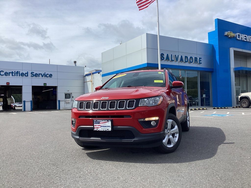 Redline Pearlcoat 2020 Jeep Compass SUV / Crossover Four-Wheel Drive 9-Speed Automatic