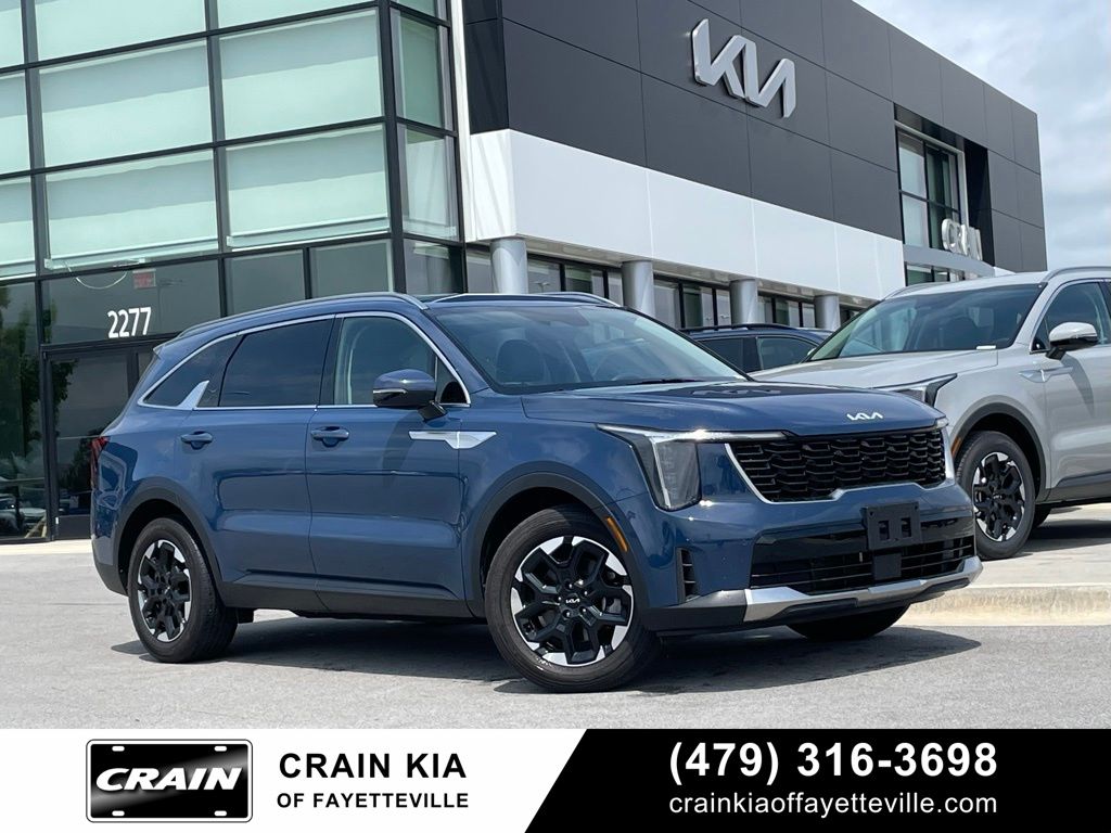 Midnight Lake Blue 2024 Kia Sorento S FWD SUV / Crossover Front-Wheel Drive 8-Speed Automatic