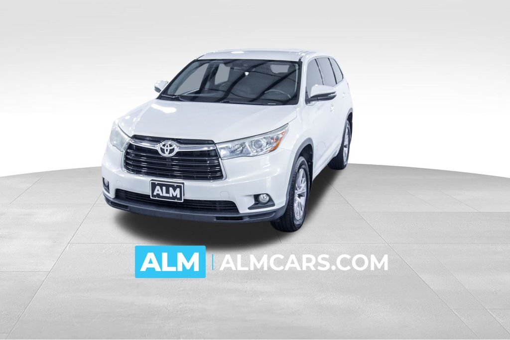 White (Blizzard Pearl) 2015 Toyota Highlander SUV / Crossover Front-Wheel Drive 6-Speed Automatic Overdrive
