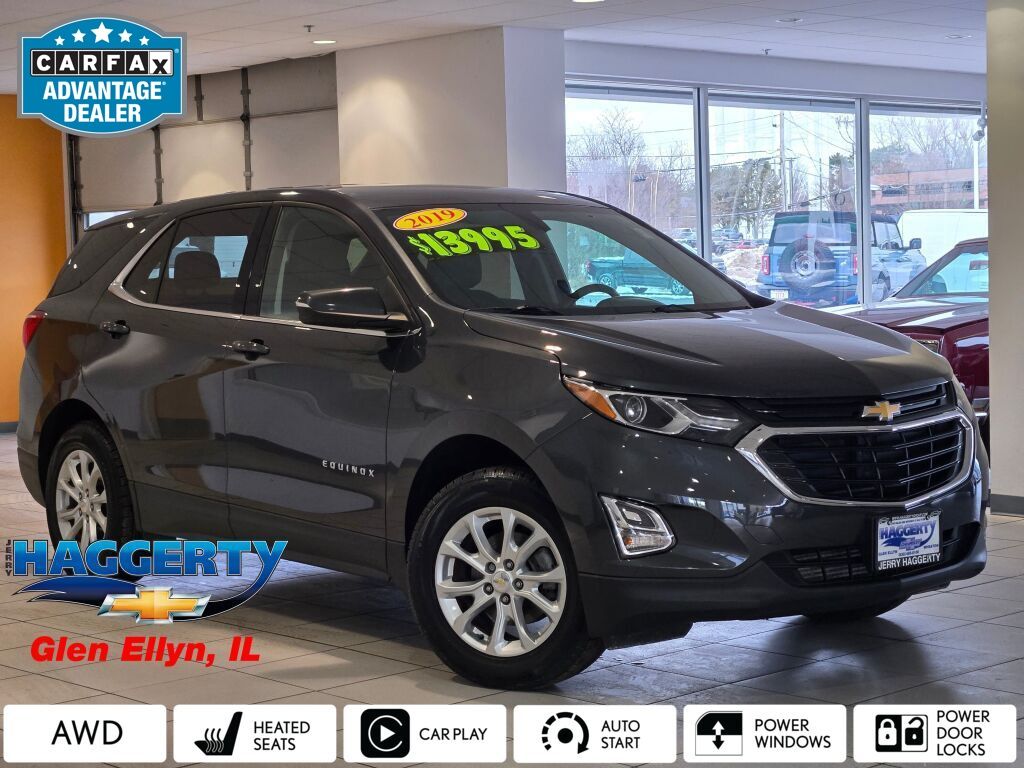 Nightfall Gray Metallic 2019 Chevrolet Equinox 1.5T LT AWD SUV / Crossover Four-Wheel Drive 6-Speed Automatic Overdrive