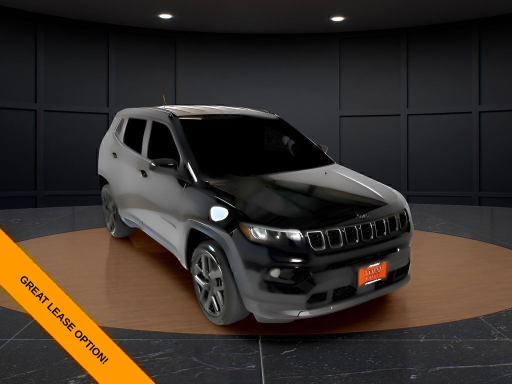 Diamond Black Crystal Pearlcoat 2026 Jeep Compass SUV / Crossover Four-Wheel Drive 8-Speed Automatic