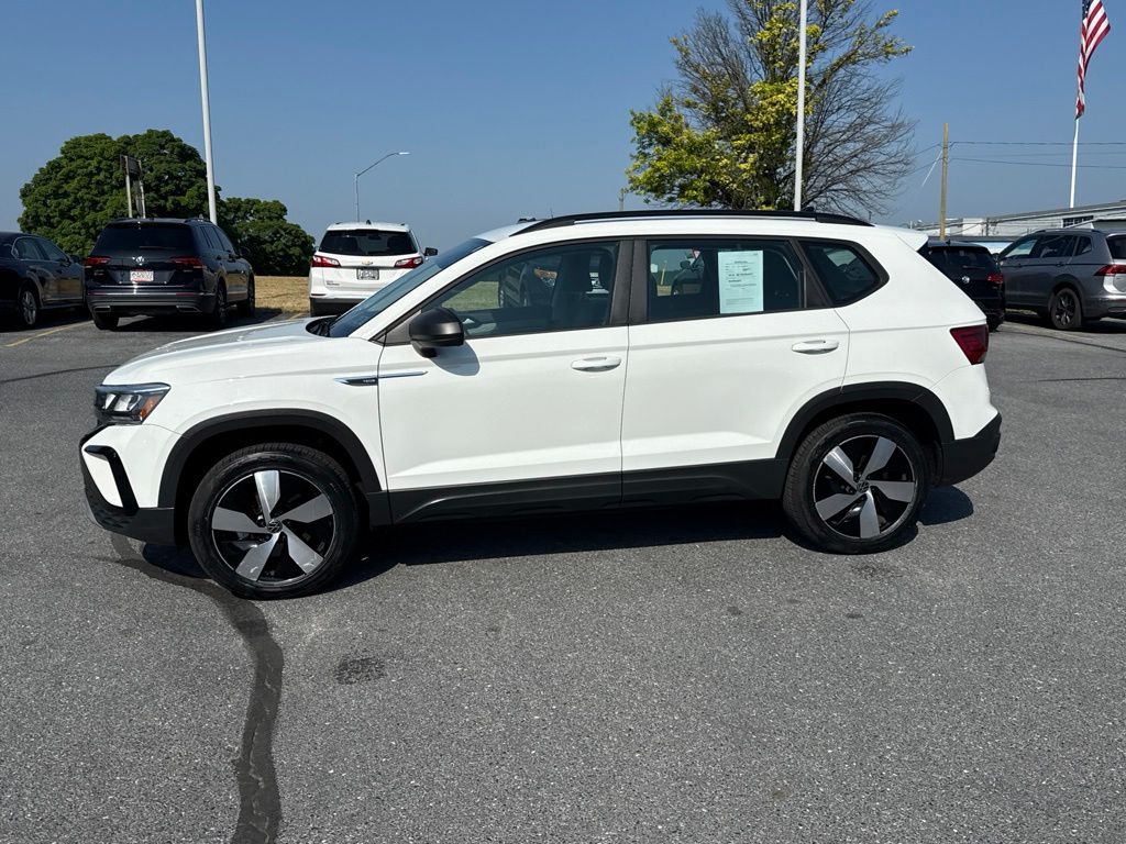 2023 Volkswagen Taos 1.5T S White at Auto Express Mitsubishi