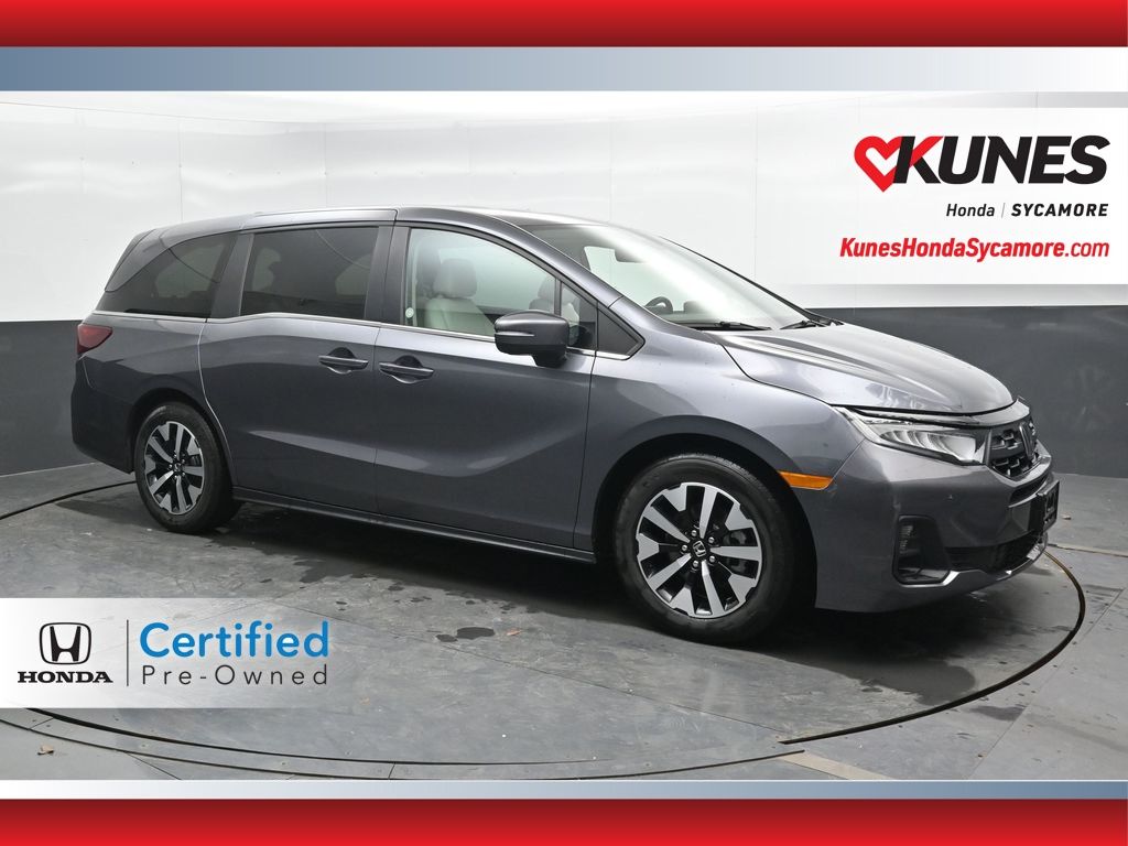 Black 2025 Honda Odyssey EX-L FWD Minivan Front-Wheel Drive Automatic