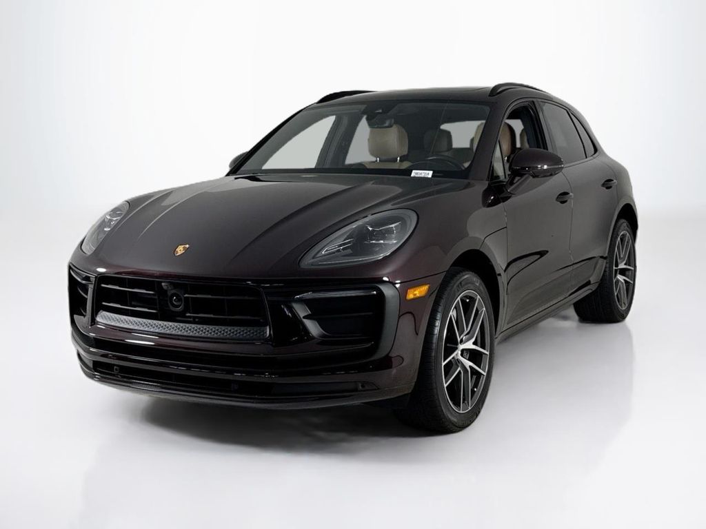 Red (Copper Ruby Metallic) 2024 Porsche Macan SUV / Crossover All-Wheel Drive 7-Speed Automatic