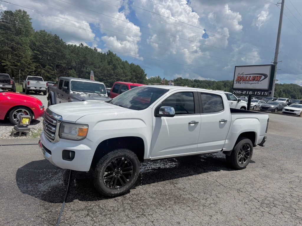 Summit White 2017 GMC Canyon Pickup Truck 4X2 8-Speed Automatic