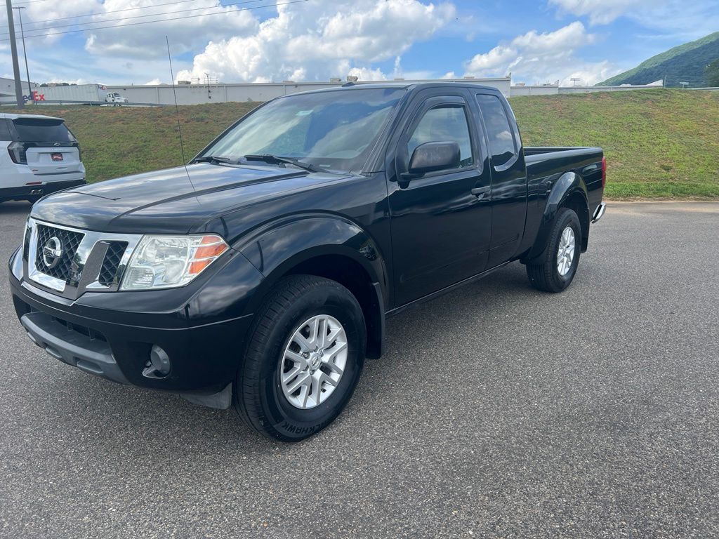 Super Black 2014 Nissan Frontier Pickup Truck Four-Wheel Drive 5-Speed Automatic Overdrive