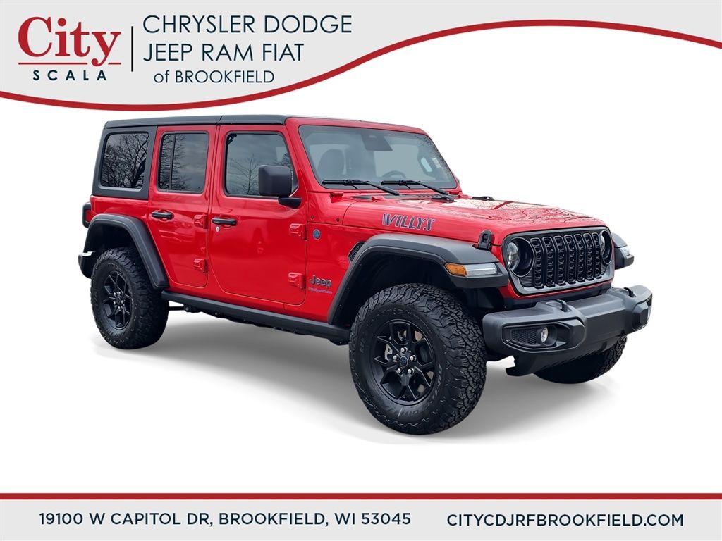 2025 Jeep Wrangler 4xe Willys 4WD