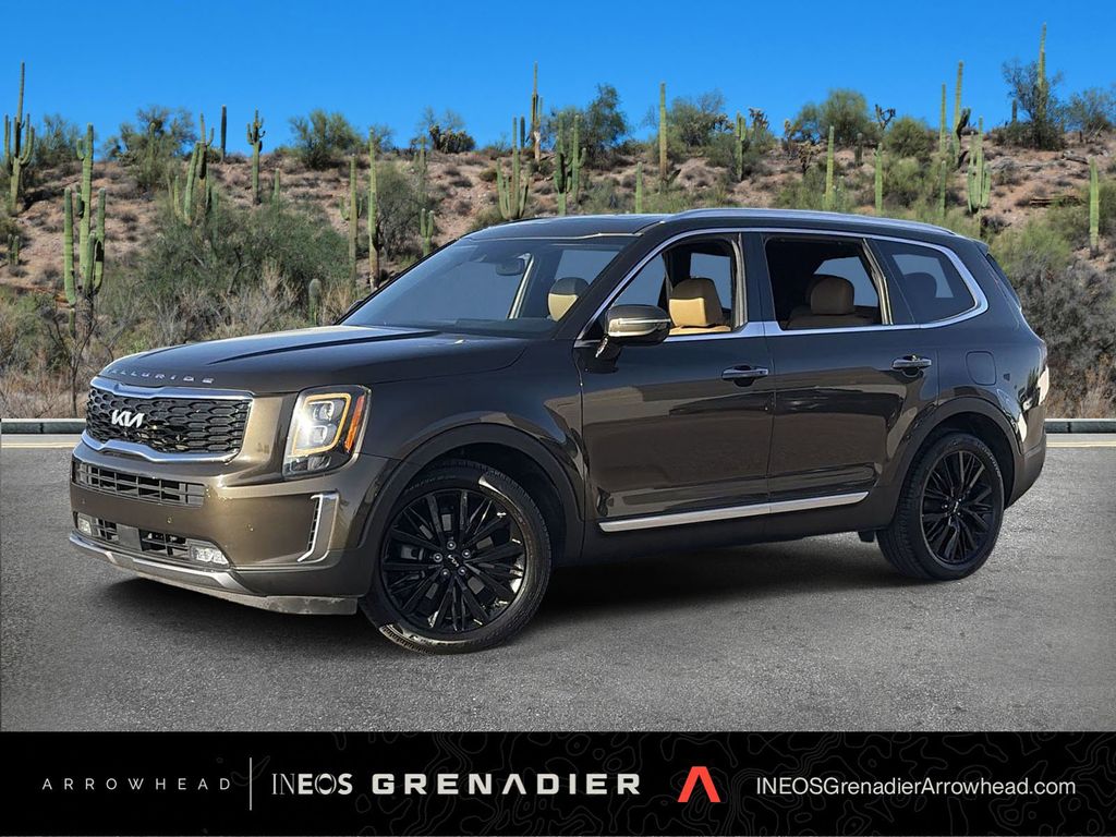 Dark Moss 2022 Kia Telluride SUV / Crossover Front-Wheel Drive 8-Speed Automatic