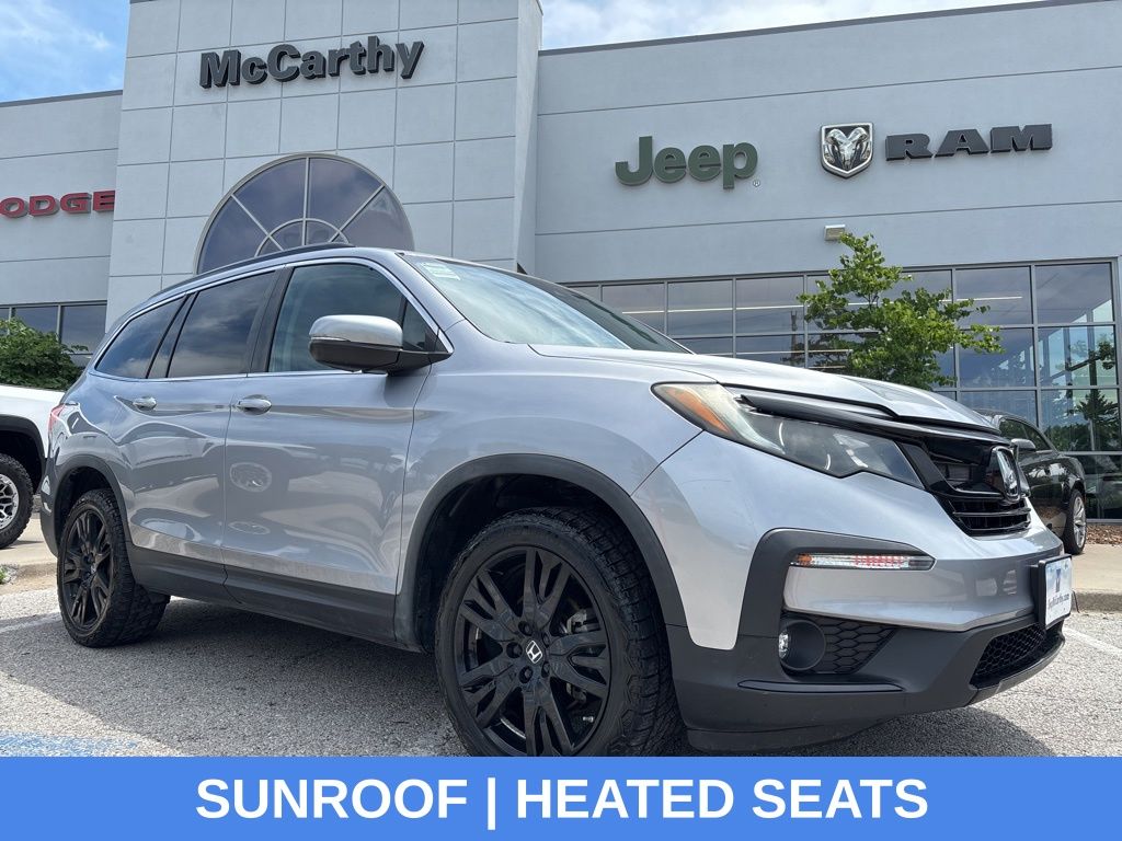 Silver 2021 Honda Pilot SUV / Crossover All-Wheel Drive 9-Speed Automatic