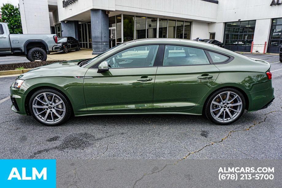 Used 2025 Green Audi 45 S line Premium image 6