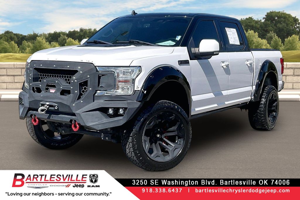 Oxford White 2020 Ford F-150 Pickup Truck Four-Wheel Drive Automatic